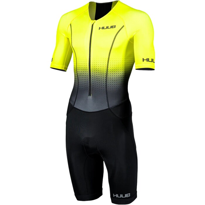 2024 Huub Mens Commit Long Course Suit COMLCSFY - Fluro Yellow